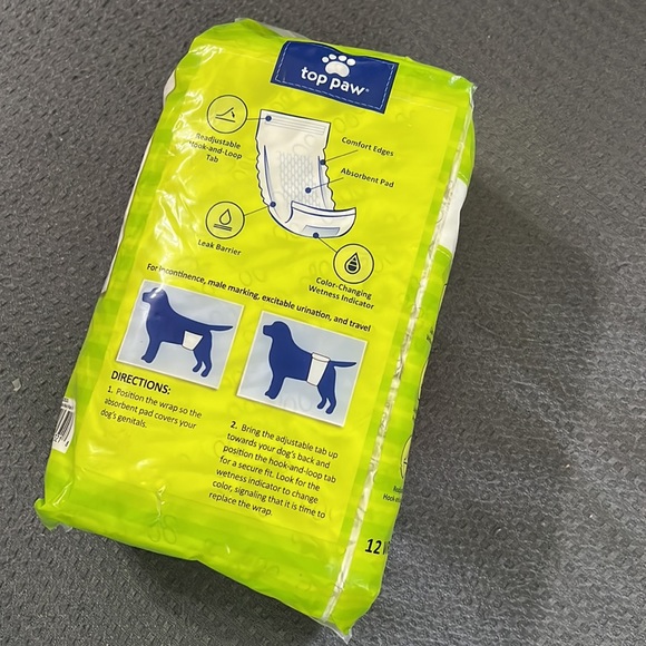 Top Paw Dog Top Paw Male Wraps Poshmark
